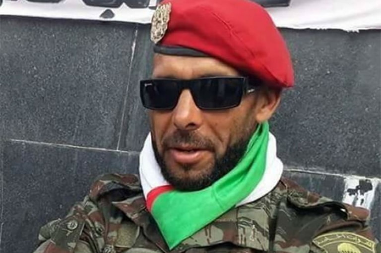 صورة إطلاق سراح عمار البيري “منسق” متقاعدي ومعطوبي الجيش الوطني الشعبي