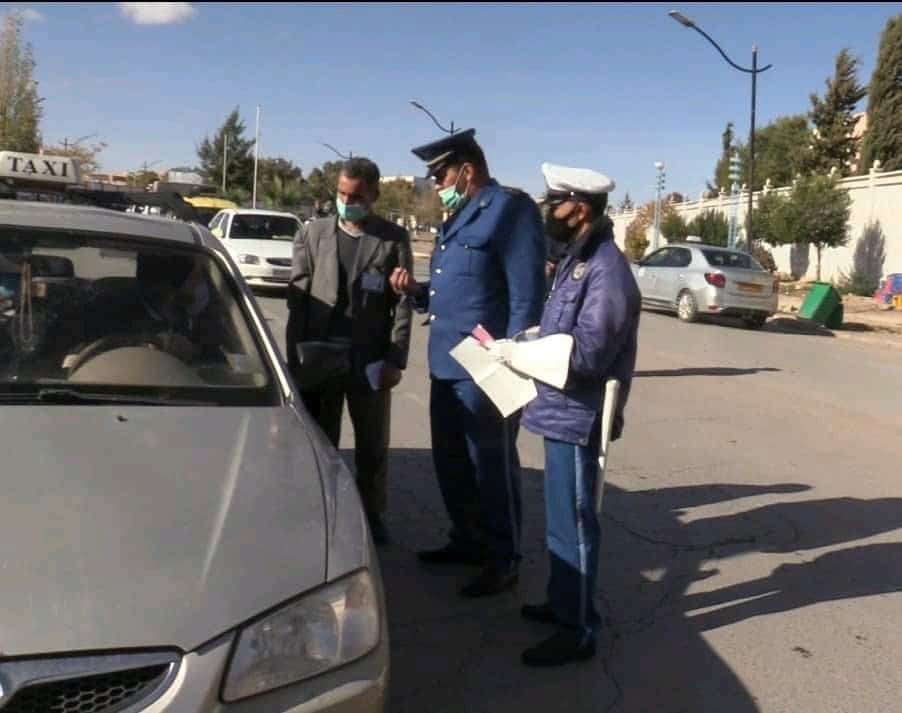 صورة البيض: مصالح الأمن تسجل 800 مخالفة متعلقة بالإجراءات الوقائية