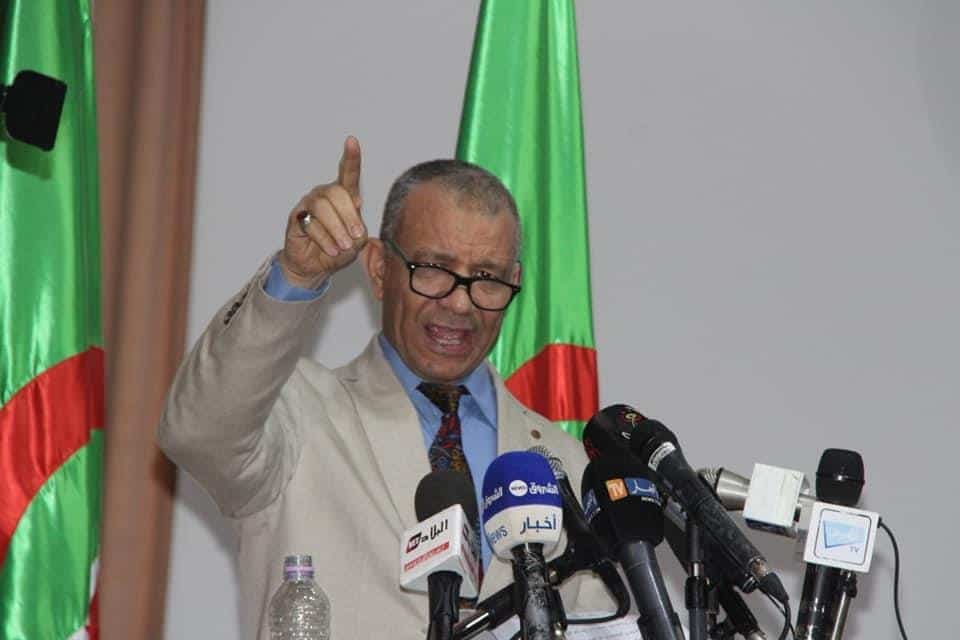 بن قرينة يستنكر خطاب وزير خارجية الكيان الصهيوني من المغرب 1 قرينة