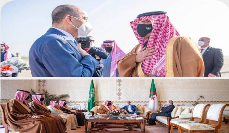 صورة وزير الداخلية يستقبل نظيره السعودي