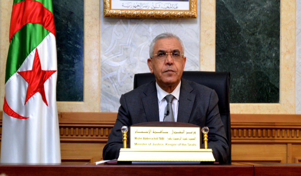 صورة وزير العدل : استفحال ظاهرة الإجرام  يقتضي تعزيز التعاون القضائي بين الدول