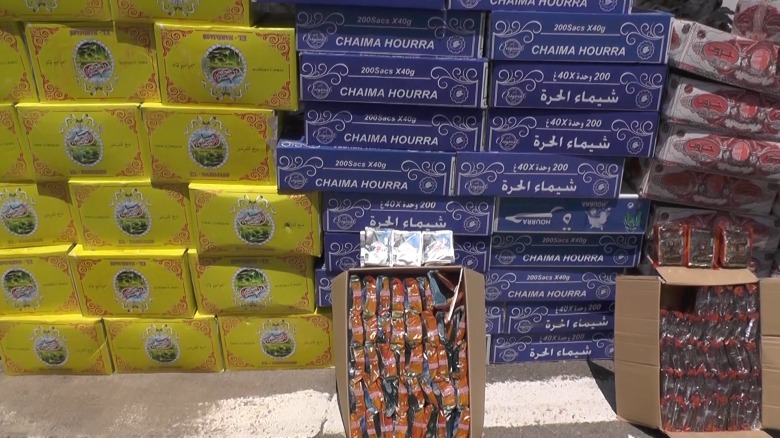 صورة بومرداس : حجز أزيد من 10 طن من الشمة مجهولة المصدر