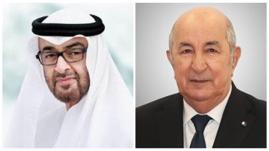 صورة لقاء قريب يجمع الرئيسين..