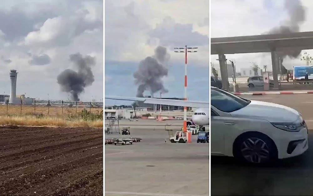 صاروخ يمني يضرب مطار بن غوريون وسط فشل لمنظومات الدفاع الجوية وتعليق شامل للرحلات