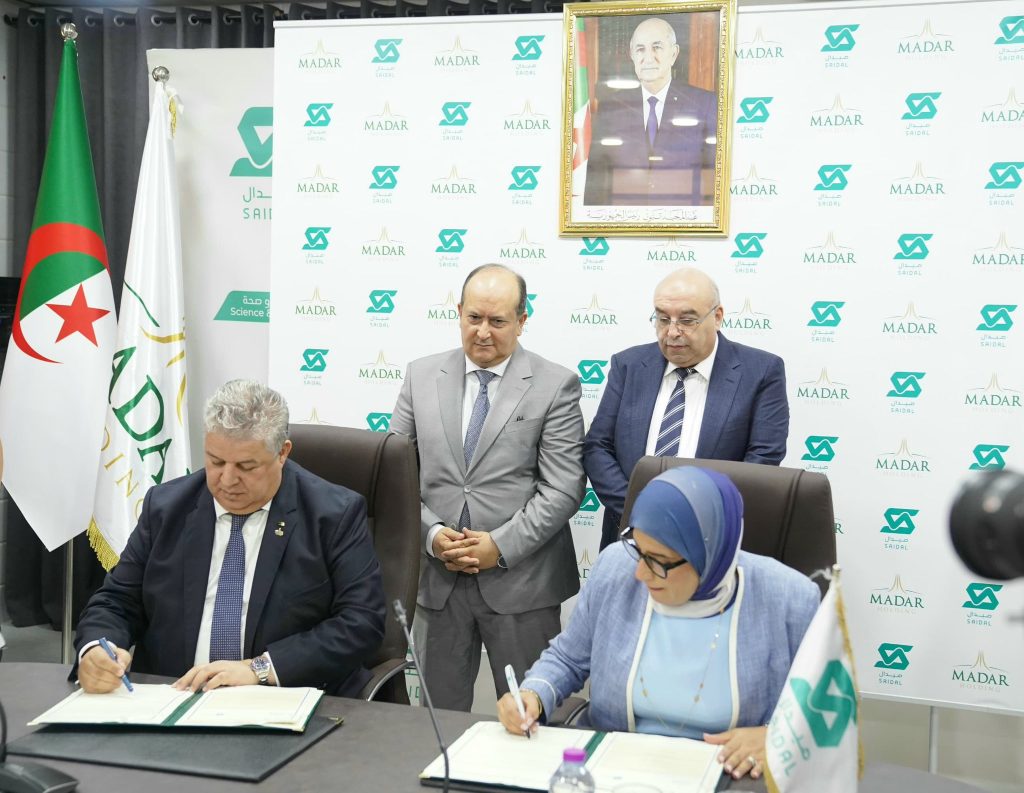 صيدال ومدار يطلقان مشروعاً رائداً لإنشاء أول عيادة للعلاج بالخلايا في الجزائر