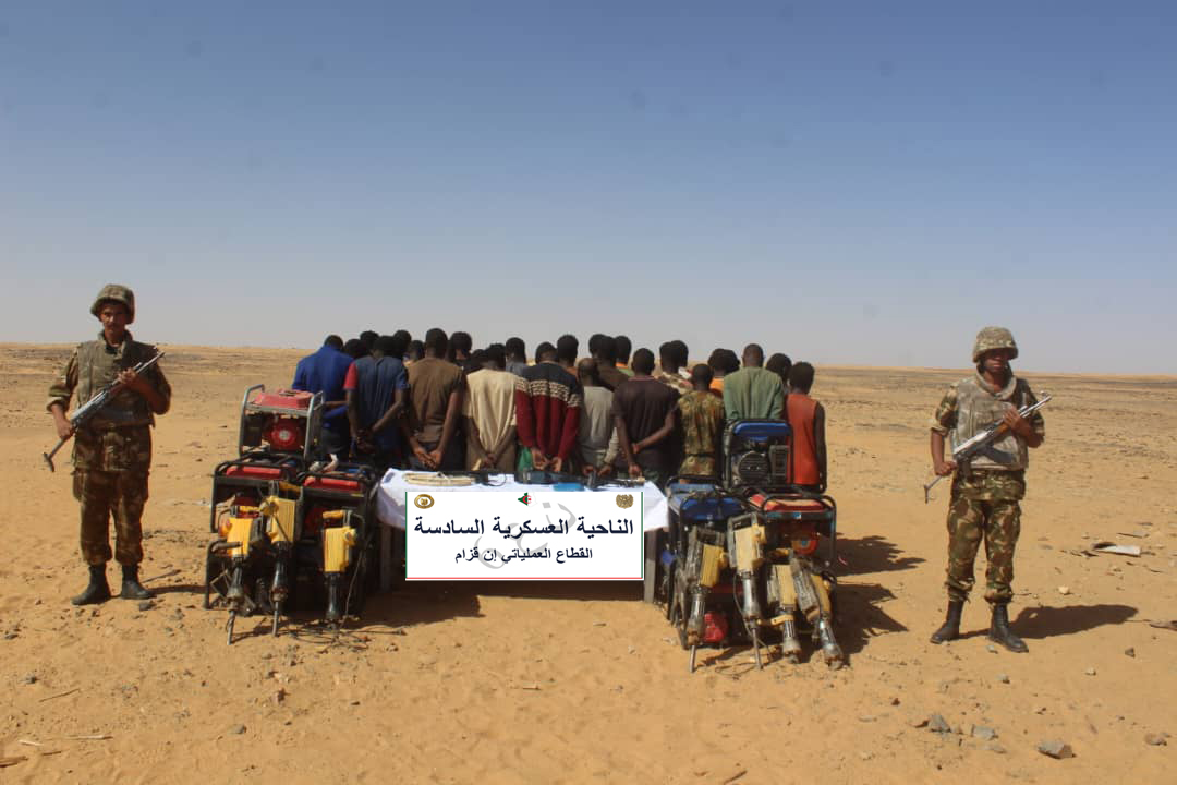 الحصيلة العملياتية الأسبوعية للجيش الوطني الشعبي في إطار محاربة الجريمة المنظمة