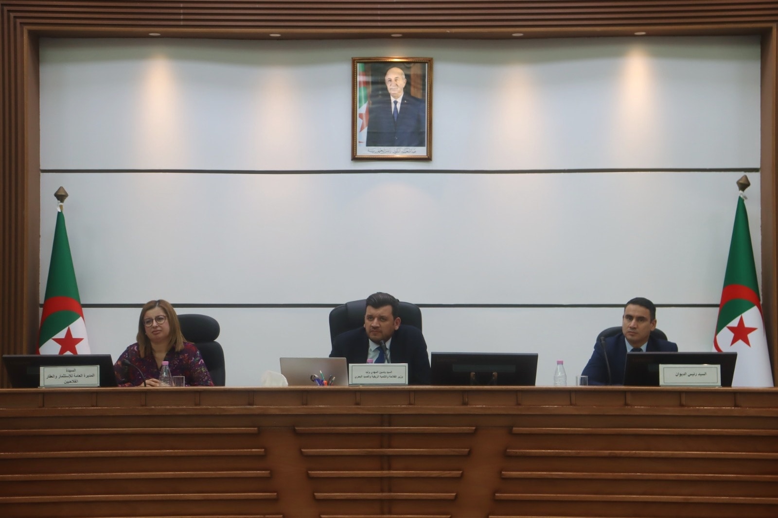 وزير الفلاحة يفتح حوارا مباشرا مع مستثمري الجنوب