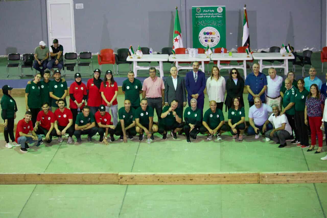 معسكر تدريبي بين المنتخب الفلسطيني ونخبة رابطة الجزائر للرافا