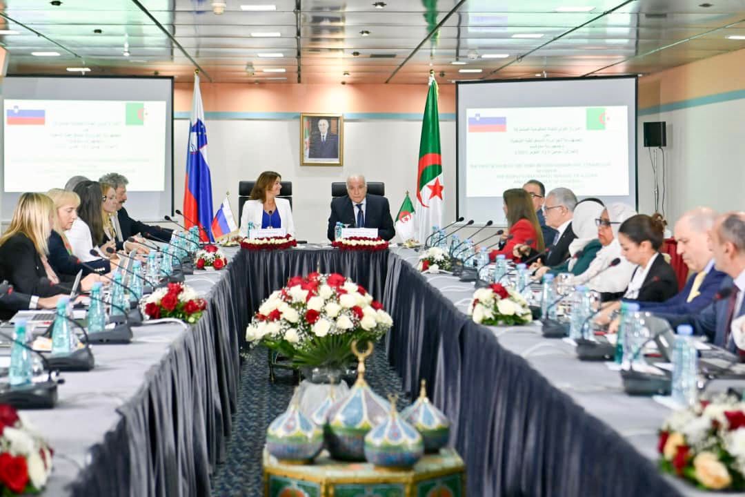 انعقاد أشغال الدورة الأولى للجنة الحكومية المشتركة بين الجزائر وسلوفينيا